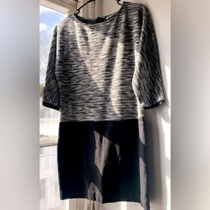 Ann Taylor Loft Two Tone Split Dress in size 2P